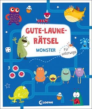 Cover for Gute-laune-rätsel Für Unterwegs · Monst (Bog)
