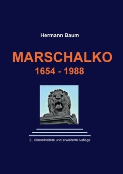 Cover for Baum · Marschalkó (Book) (2020)