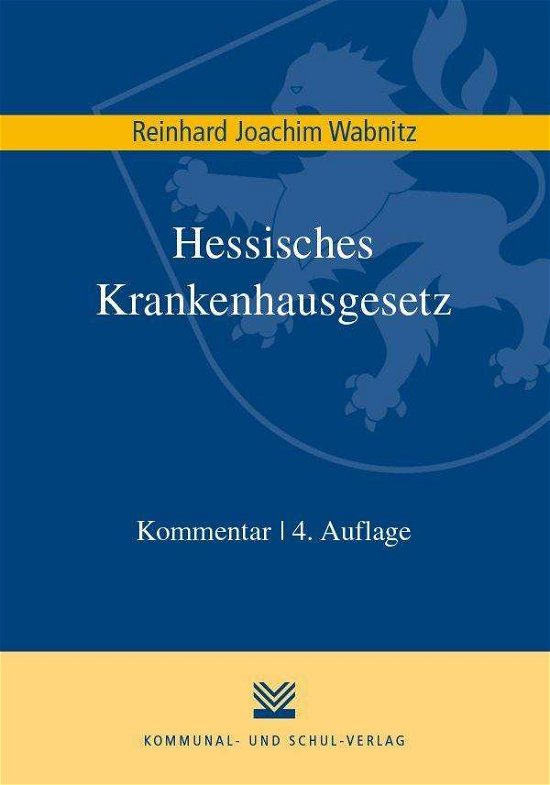 Cover for Wabnitz · Hessisches Krankenhausgesetz (N/A)