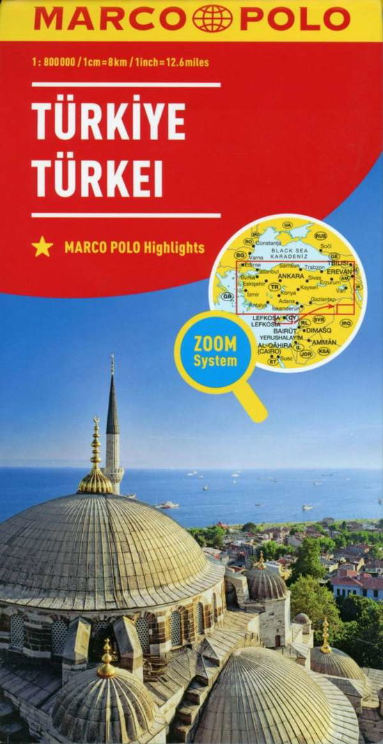 Cover for Marco Polo · Turkey Marco Polo Map - Marco Polo Maps (Map) (2022)