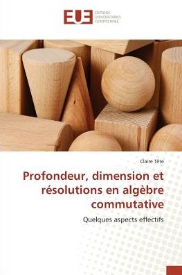 Profondeur, dimension et résolutio - Tête - Books -  - 9783841729477 - 