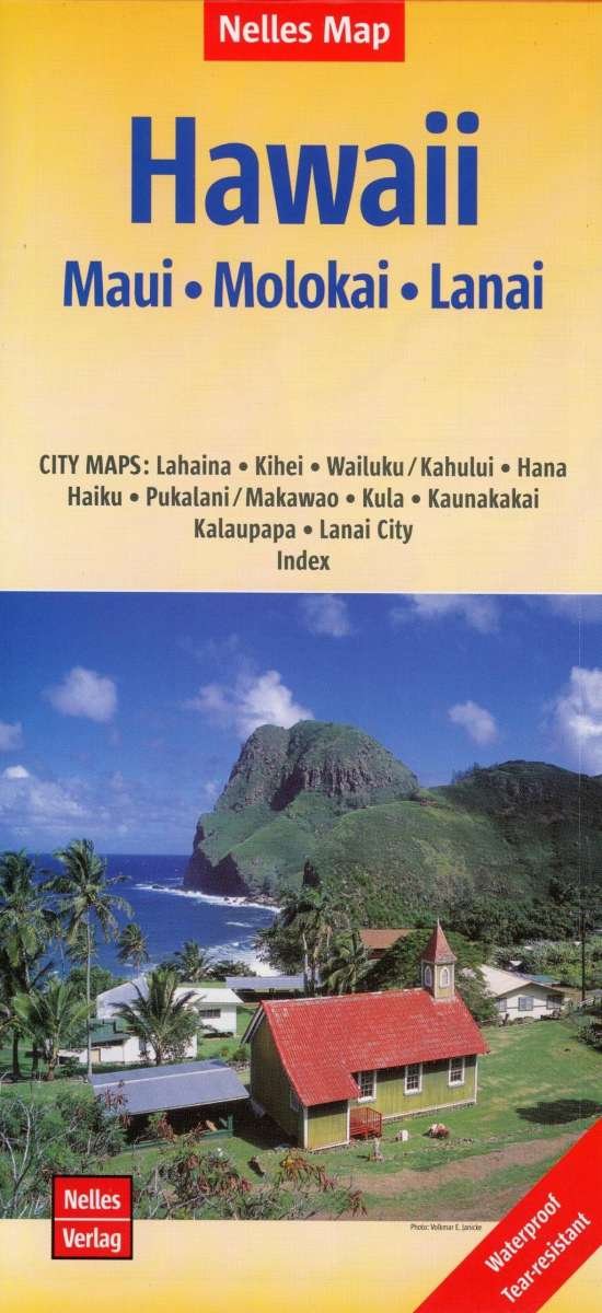 Cover for Nelles Verlag · Nelles Map: Hawaii: Maui, Molokai, Lanai (Gebundenes Buch) (2018)