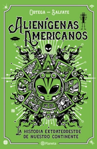 Cover for Juan Salfate · Alienígenas Americanos (Paperback Book) (2022)