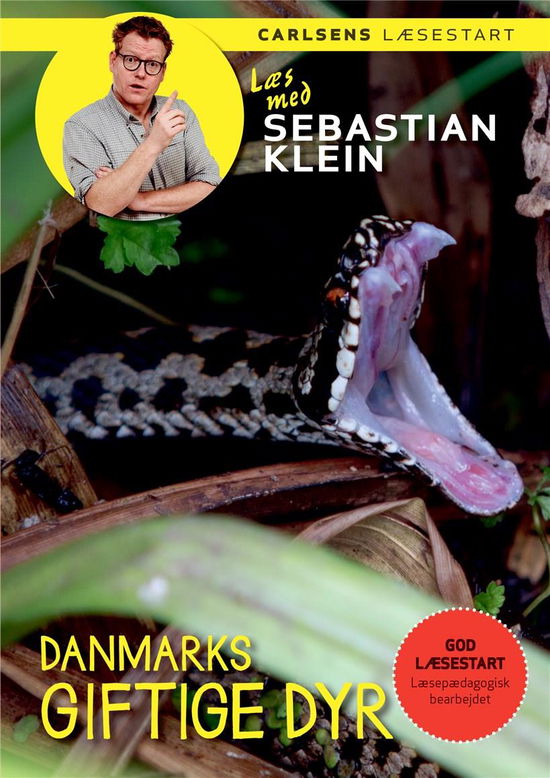 Cover for Sebastian Klein · Læs med Sebastian Klein: Læs med Sebastian Klein - Danmarks giftige dyr (Inbunden Bok) [1:a utgåva] (2022)