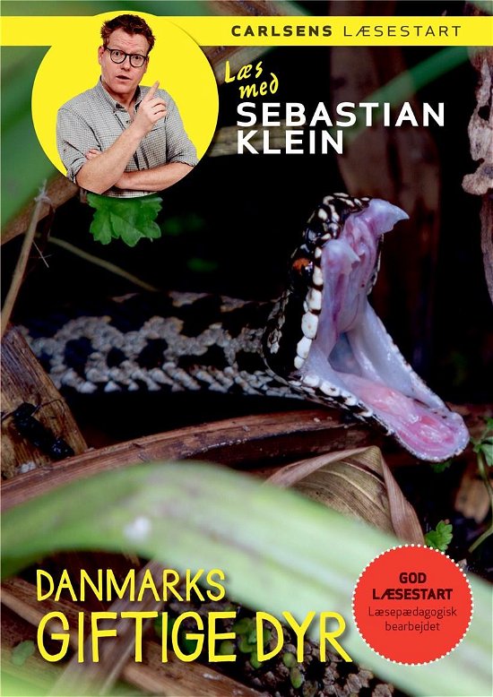 Cover for Sebastian Klein · Læs med Sebastian Klein: Læs med Sebastian Klein - Danmarks giftige dyr (Bound Book) [1th edição] (2022)
