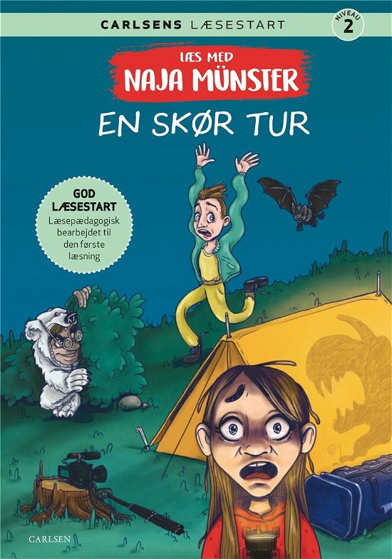 Cover for Line Kyed Knudsen · Naja Münster: Læs med Naja Münster (2) En skør tur (Indbundet Bog) [1. udgave] (2022)