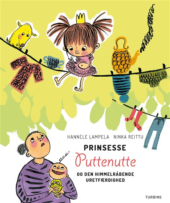 Cover for Hannele Lampela · Prinsesse Puttenutte og den himmelråbende uretfærdighed (Gebundenes Buch) [1. Ausgabe] (2020)