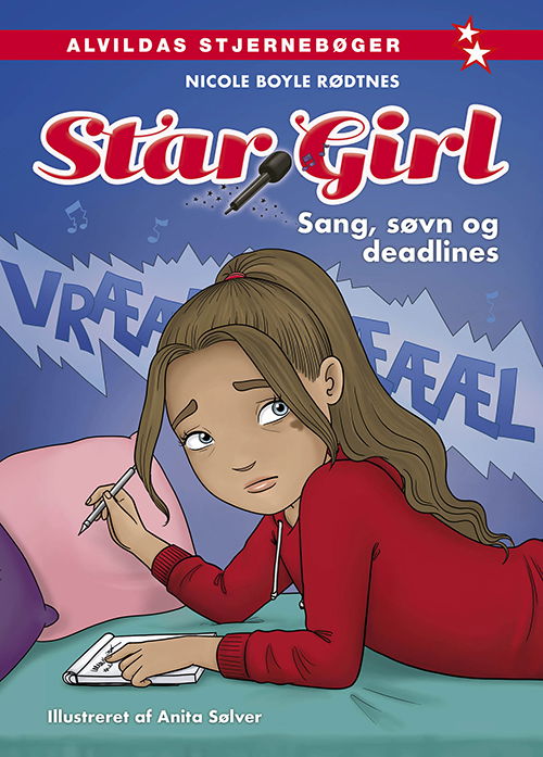 Cover for Nicole Boyle Rødtnes · Star Girl: Star Girl 18: Sang, søvn og deadlines (Innbunden bok) [1. utgave] (2024)