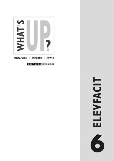 Cover for Andy Cowle · What's up?. 6, Elevfacit (Book) (2005)