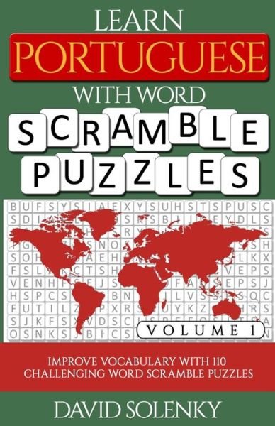 Cover for David Solenky · Learn Portuguese with Word Scramble Puzzles Volume 1 (Paperback Bog) (2020)