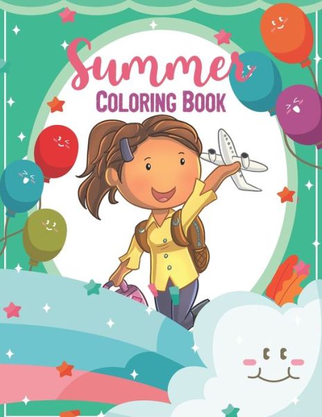 Cover for Summer Coloring Enpublisher · Summer Coloring Book (Paperback Book) (2020)