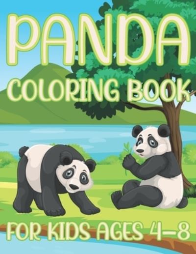 Cover for Coloring Place · Panda Coloring Book For Kids Ages 4-8 (Pocketbok) (2021)