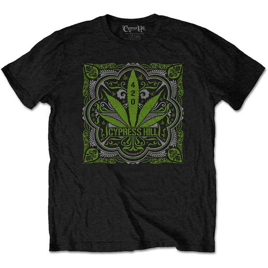 Cover for Cypress Hill · Cypress Hill Unisex T-Shirt: 420 Leaf (T-shirt)