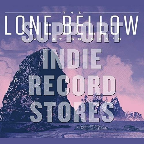Cover for The Lone Bellow · The Lone Bellow - Live at Grimey's (10&quot;) [Reissue edition] (2018)