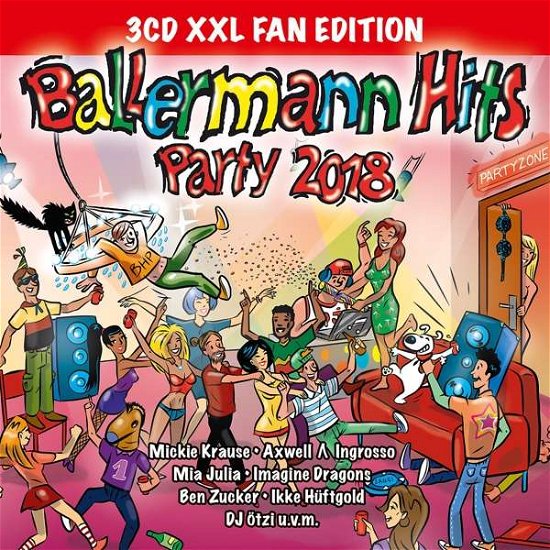 Ballermann Hits Party 2018 - V/A - Music - POLYSTAR - 0600753800478 - October 26, 2017
