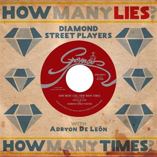 Cover for Diamond Street Players · How Many Lies. How Many Times (LP) (2019)