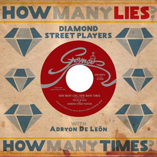 Cover for Diamond Street Players · How Many Lies. How Many Times (LP) (2019)