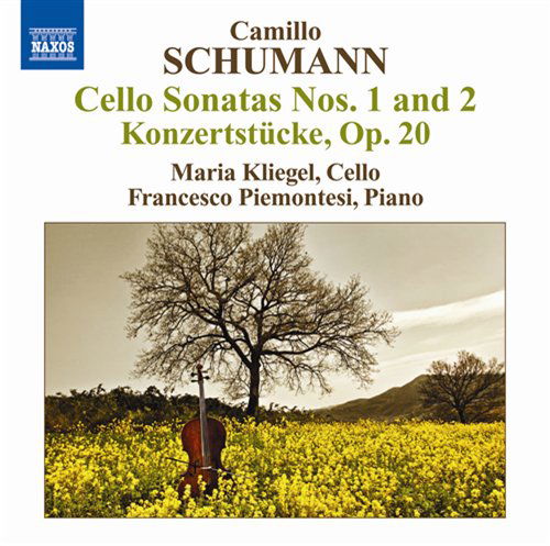 Cover for Schumann,camillo / Kliegel / Piemontesi · Cello Sonatas 1 &amp; 2 (CD) (2011)