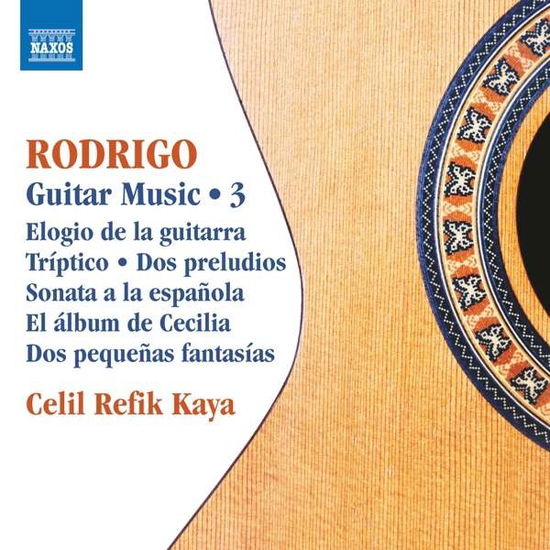 Cover for Celil Refik Kaya · Guitar Music Vol.3 (CD) (2021)