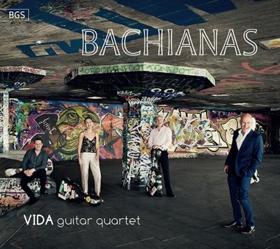 Cover for Vida Guitar Quartet · Bachianas (CD) (2019)