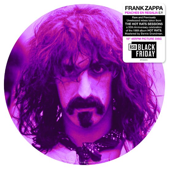 Cover for Frank Zappa · Peaches En Regalia / Little Umbrellas (Picture Disc) (Black Friday 2019) (10&quot;) [Picture Disc edition] (2019)