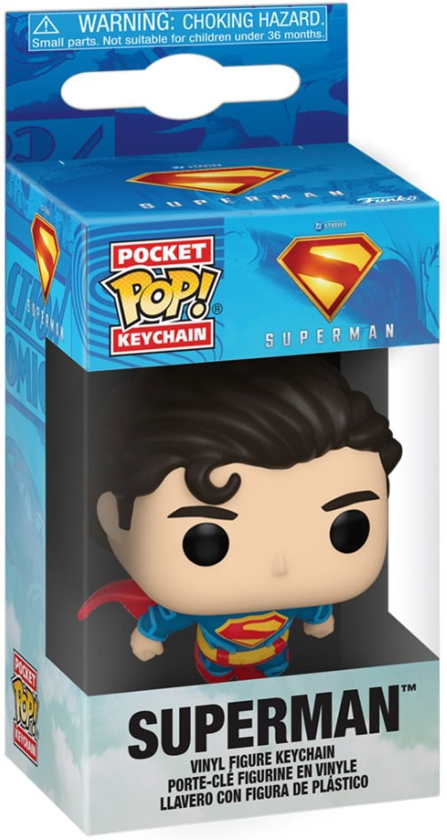 Funko Keychain Superman 2025 Pop 1 - Keychain Superman 2025 - Produtos - FUNKO - 0889698856478 - 22 de maio de 2025