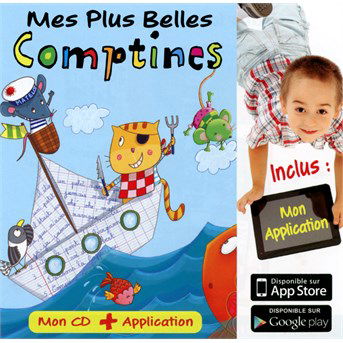 Cover for Mes Plus Belles Comptines / Various (CD) (2014)