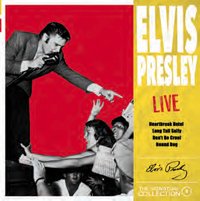 Cover for Elvis Presley · The Signature Collection No. 04 - Live (CD) (2016)