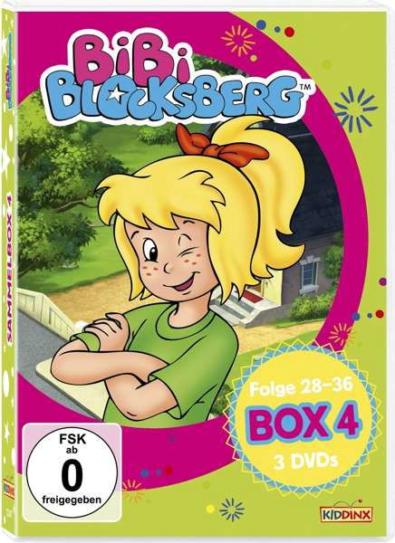 DVD Sammelbox 4 - Bibi Blocksberg - Elokuva - Kiddinx - 4001504122478 - perjantai 22. maaliskuuta 2019