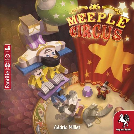 Cover for Meeple Circus · Meeple Circus (Spiel).57022G (Book) (2019)