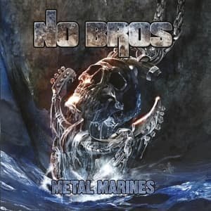 Cover for No Bros · Metal Marines (LP) [Limited edition] (2016)