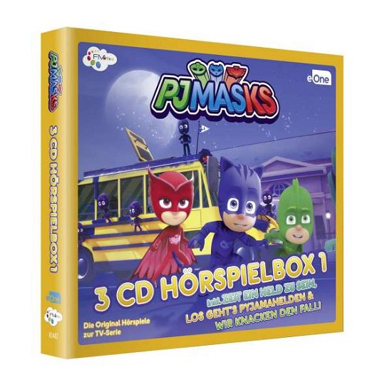 Cover for PJ Masks · Pj Masks-pyjamahelden Hörspielbox 1 (3cds) (CD) (2021)