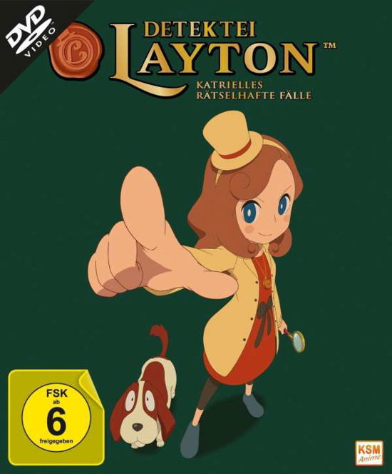 Cover for N/a · Detektei Layton - Katrielles rätselhafte Fälle: (DVD) (2019)