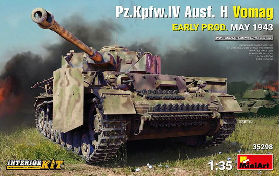 Cover for MiniArt · 1:35 Pz.kpfw.iv Ausf. H Vomag. Early May 1943 (Zabawki)