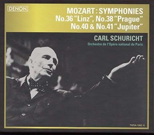 Cover for Carl Schuricht · Mozart: Symphonies No.36 (CD) [Japan Import edition] (2022)