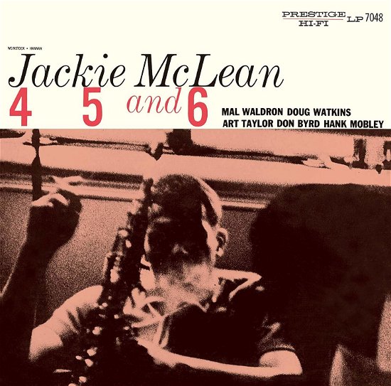 Cover for Jackie Mclean · 4 5 &amp; 6 (CD) [High quality edition] (2019)