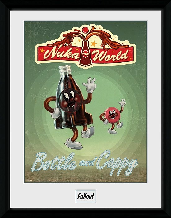Cover for Fallout · Fallout: Bottle And Cappy (Stampa In Cornice 30x40 Cm) (MERCH)
