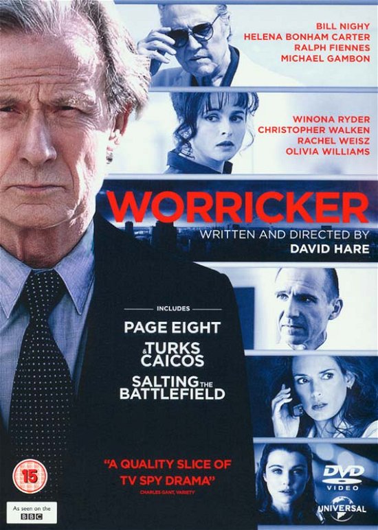 The Worricker Trilogy - Page Eight / Turks and Caicos / Salting The Battlefield - Worricker the Trilogy DVD - Film - Universal Pictures - 5050582974478 - 21. april 2014