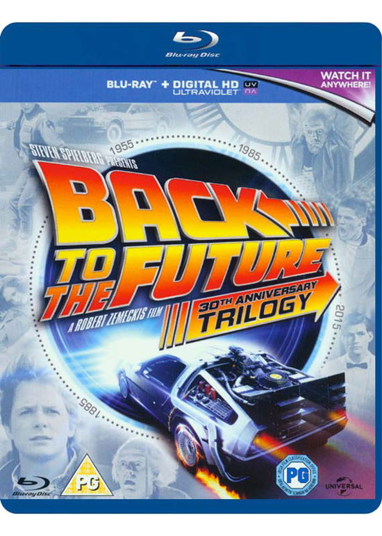 Back to The Future Trilogy - Back to The Future Trilogy - Elokuva - UNIVERSAL PICTURES - 5053083052478 - maanantai 5. lokakuuta 2015