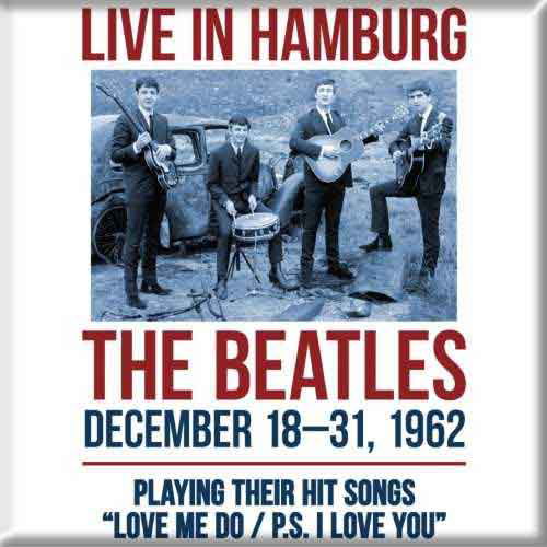 The Beatles Fridge Magnet: Hamburg - The Beatles - Produtos - Apple Corps - Accessories - 5055295332478 - 