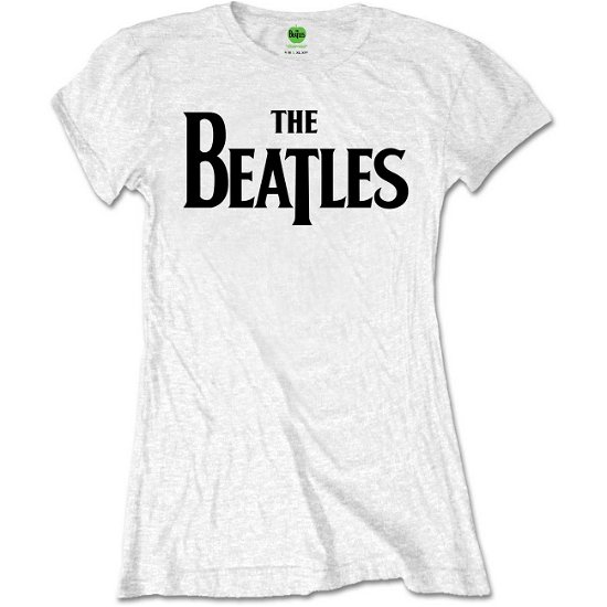 Cover for The Beatles · The Beatles Ladies T-Shirt: Drop T (Retail Pack) (T-shirt) [size S] [White - Ladies edition]