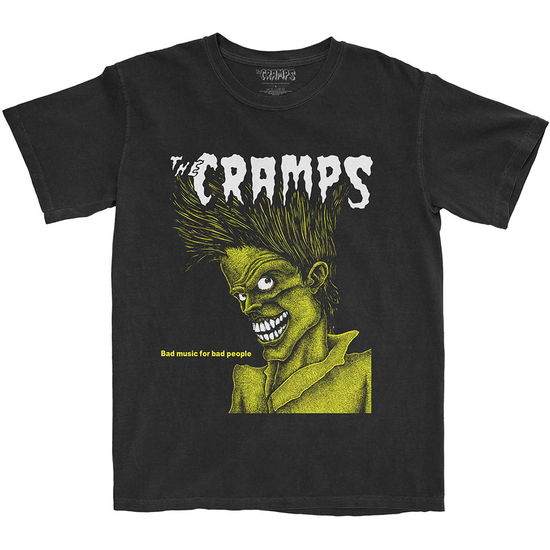 Cover for Cramps - The · The Cramps Unisex T-Shirt: Bad Music (T-shirt) [size S] [Black - Unisex edition]