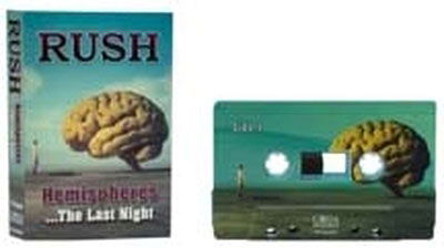 Cover for Rush · Hemispheres (Aqua Blue Shell) (Kassett) (2021)