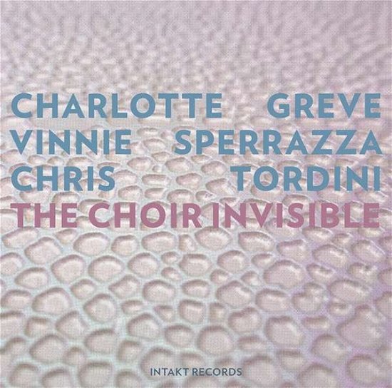 Cover for Greve, Charlotte / Vinnie Sperrazza / Chris Tordini · Choir Invisible (CD) (2020)