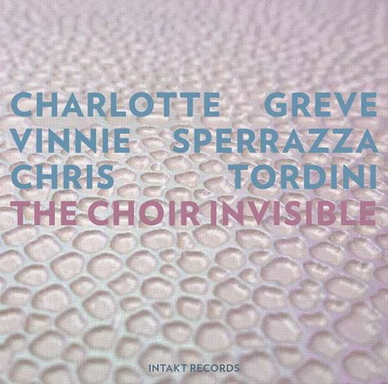 Cover for Greve, Charlotte / Vinnie Sperrazza / Chris Tordini · Choir Invisible (CD) (2020)