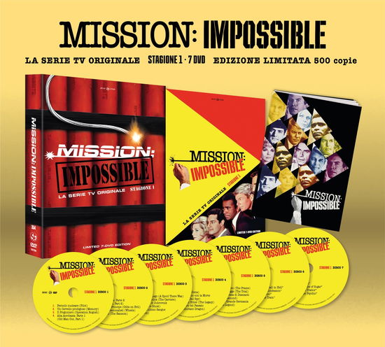 Serie TV - Stagione 01 (7 Dvd) (Limited Edition 500 Copie) - Mission: Impossible - Elokuva -  - 8057204799478 - keskiviikko 20. joulukuuta 2023