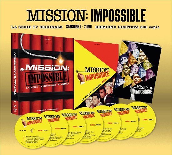 Serie TV - Stagione 01 (7 Dvd) (Limited Edition 500 Copie) - Mission: Impossible - Film -  - 8057204799478 - 20. desember 2023