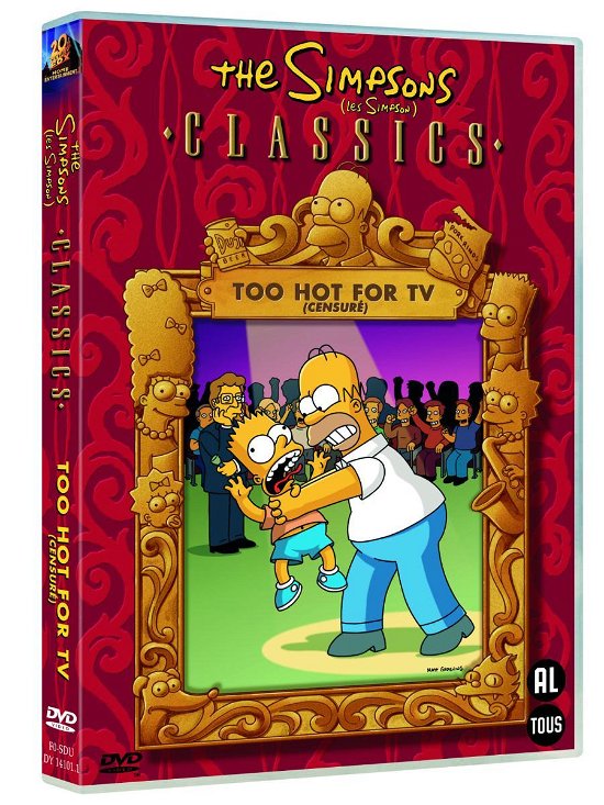Cover for Simpsons The · Simpsons-too hot for TV (DVD) (2007)