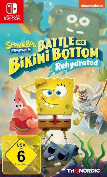 Cover for Game · Spongebob Schwammkopf: Battle for Bikini Bottom - Rehydrated (Switch) (PS4) (2020)