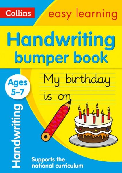 Cover for Collins Easy Learning · Handwriting Bumper Book Ages 5-7: Ideal for Home Learning - Collins Easy Learning KS1 (Paperback Book) (2015)